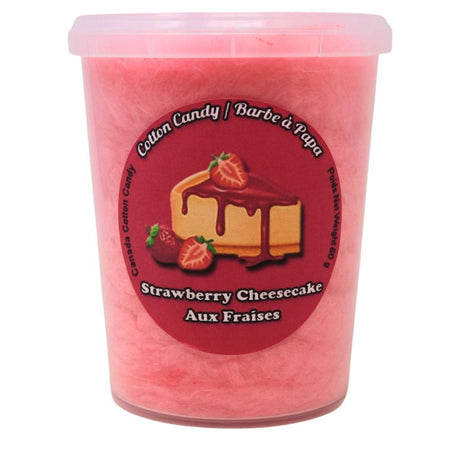 Cotton Candy Strawberry Cheesecake  - 60g, cotton candy, strawberry cheesecake cotton candy