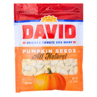 DAVID All Natural Pumpkin Seeds - 5 oz.