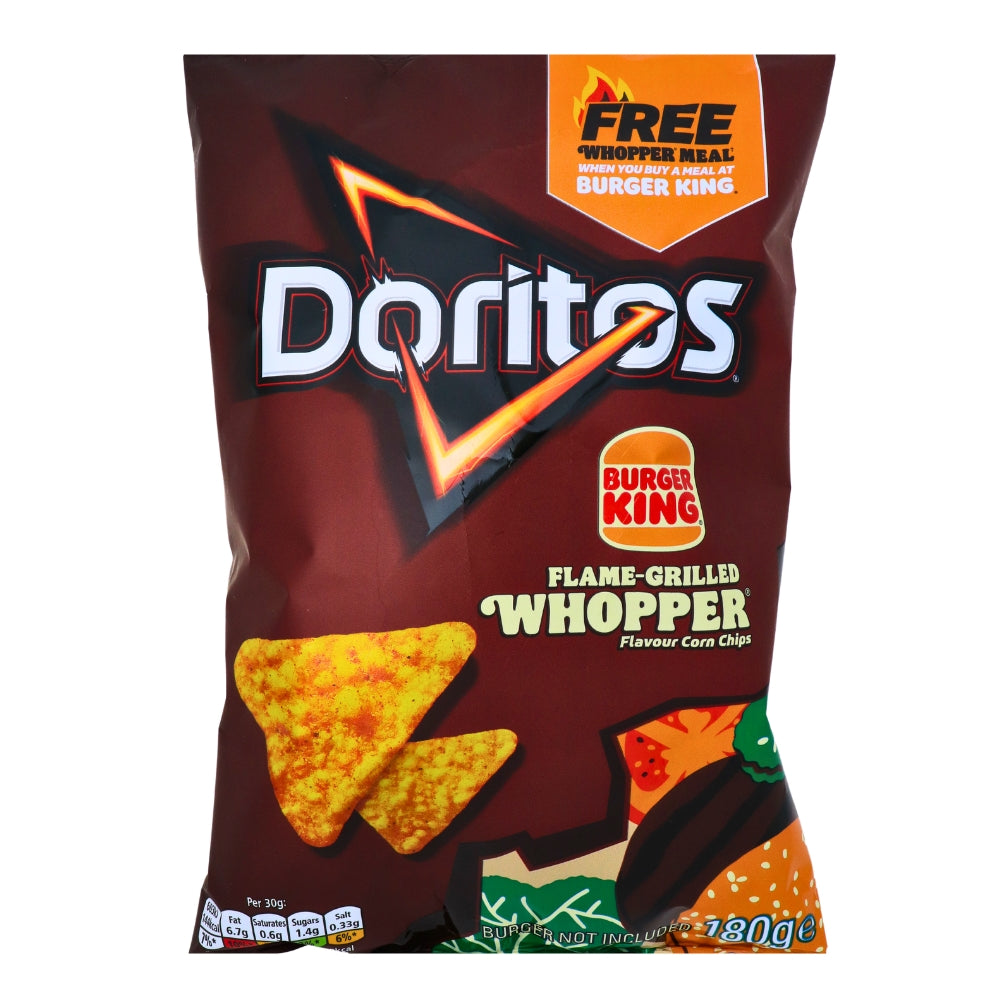 Doritos Burger King Flame Grilled Whopper (UK) – Candy Funhouse CA