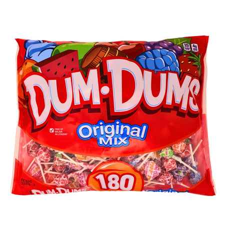 Dum Dums Pops 180Ct - 30.8oz