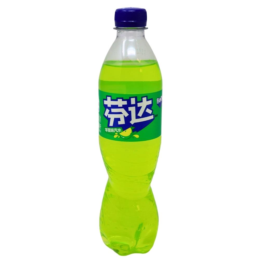 Fanta Green Apple (China) - 500mL - Fanta Green Apple China - Crisp Refreshment - Bursting with Flavour - Juicy Green Apples - Fruity Magic - Authentic Essence - Effervescent Sip - Refreshing Beverage - Fizzy Sensation - Orchard-inspired Drink