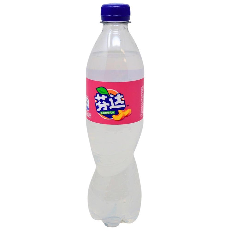Fanta White Peach (China) - 500mL - Fanta White Peach China - Peach Paradise - Fizzy Burst - Real Peach Flavour - Peachy Escape - Taste Adventure - Refreshing Beverage - Sparkling Sensation - Exotic Delight - Bubbly Sip