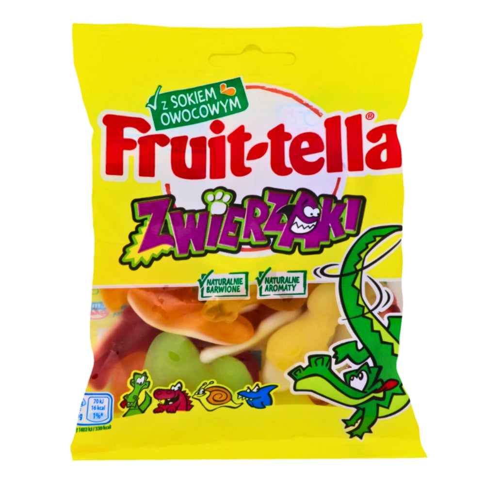 Fruit-Tella Animal Gummies - 90g