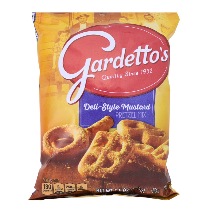 Gardettos Deli Style Mustard 5.5oz - Pretzel - Gardettos Pretzel Miz
