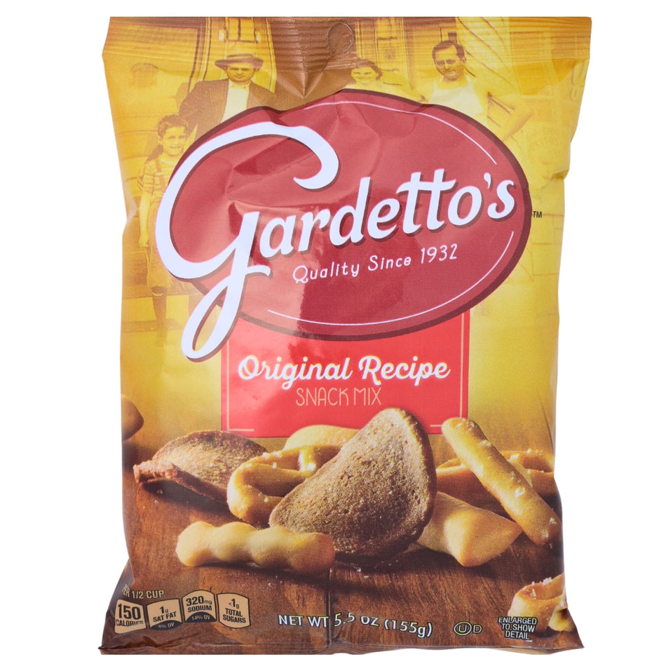 Gardettos Original - 5.5oz - Pretzel - Original Pretzel Mix - Original Gardettos Pretzels
