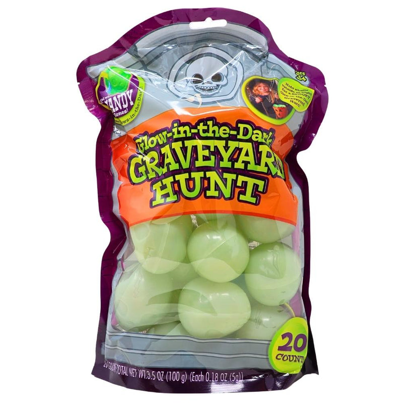 Halloween Glow in the Dark Halloween Graveyard Hunt 20ct - 100g