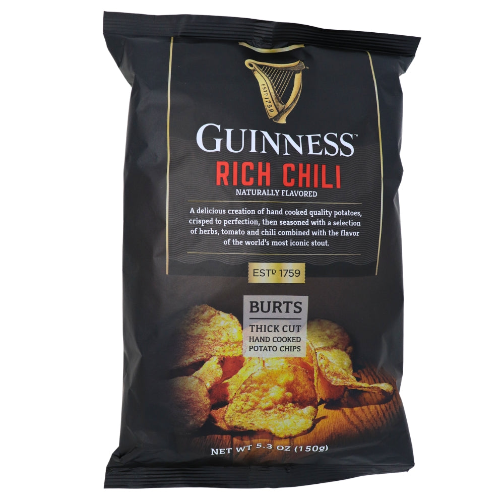 Guinness Rich Chilli Crisps UK - 150g