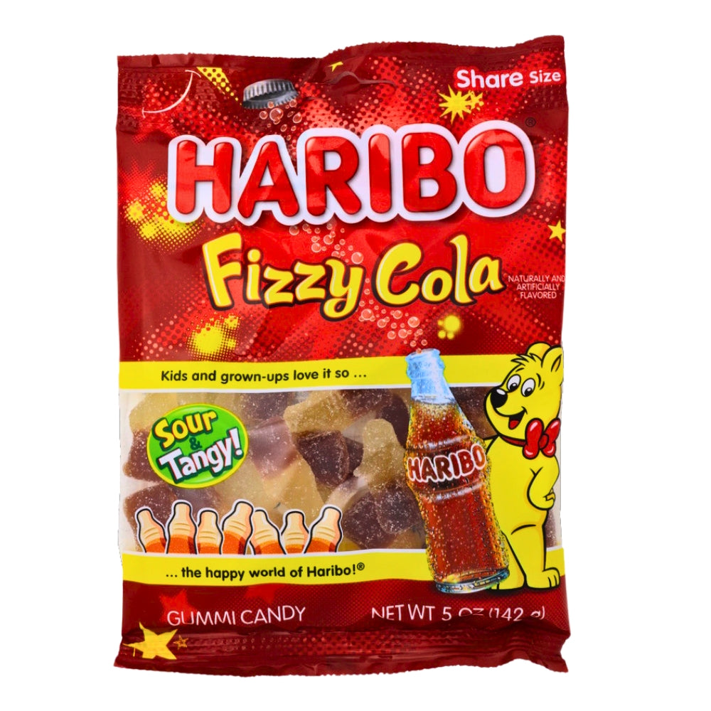 Haribo Fizzy Cola Gummy Candy - 5oz