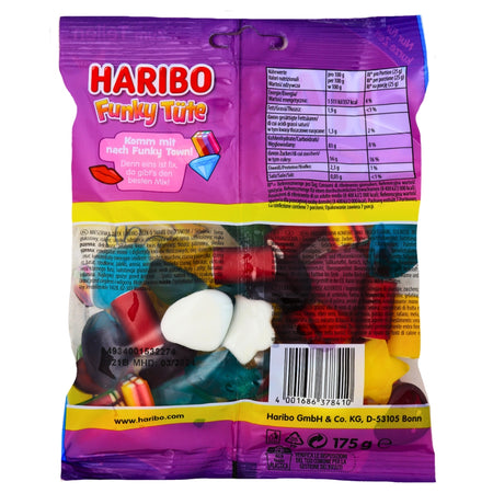 Hariibo Funky Tote - 175g Nutrition Facts Ingredients