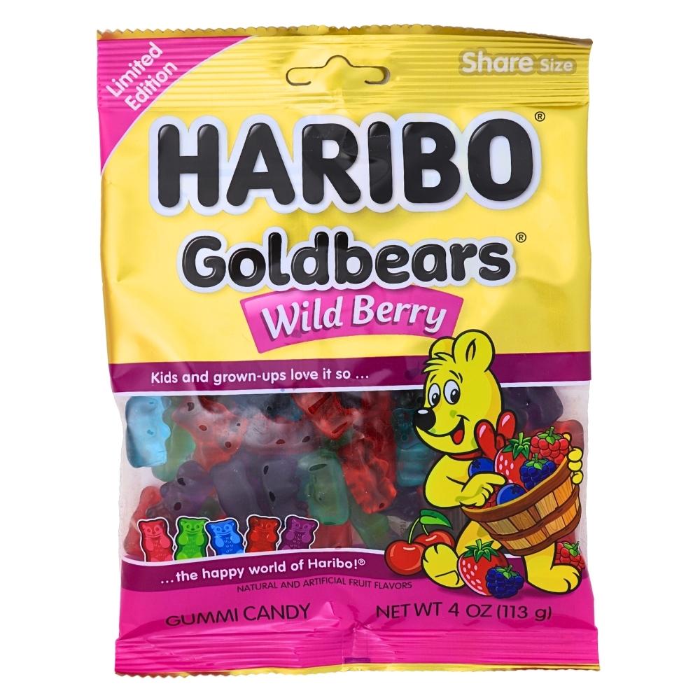 Haribo Wildberry - 4oz - Gummy Candy - Gummy Bears - Haribo - Haribo Candy - Old Fashioned Candy
