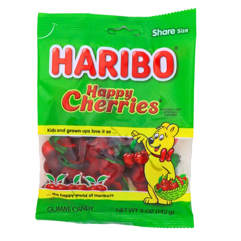 Haribo Happy Cherries Gummi Candy - 5oz