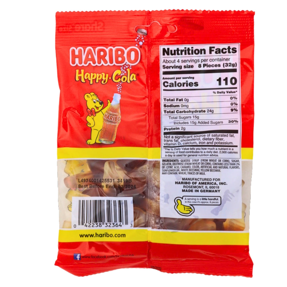 Haribo Happy Cola Gummy Candies Candy Funhouse Candy Funhouse CA Haribo Happy Cola Gummy Candies Candy Funhouse Candy Funhouse CA