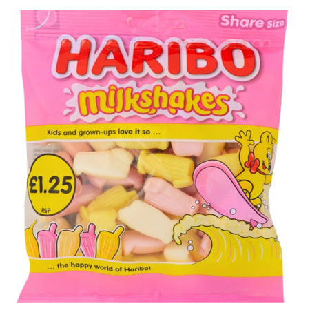 Haribo Milkshakes UK - 140g 