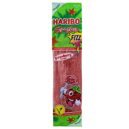 Haribo Spaghetti Strawberry - 200g - Haribo Candy - Chewy candy - old fashioned candy - gummy bear