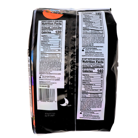 Hershey's Shapes Assortment - Nutrition Facts - Ingredients - Halloween Candy