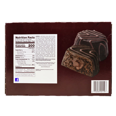 Mrs. Freshley's Hershey's Triple Chocolate Cakes 10.05oz Nutrition Facts - Ingredients