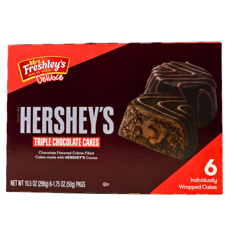 Mrs. Freshley's Hershey's Triple Chocolate Cakes 10.05oz