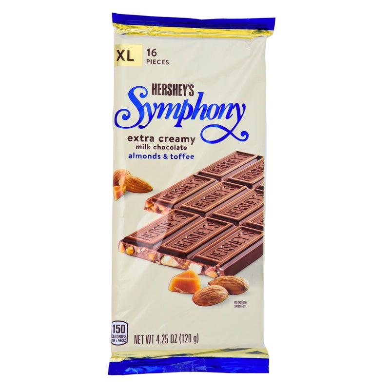 Hershey's Giant Symphony Almond & Toffee Chocolate Bar - 4.25oz