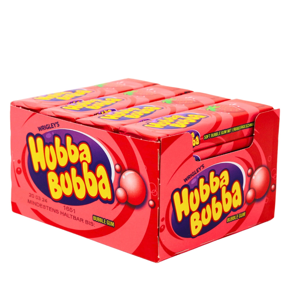 Hubba Bubba Strawberry - 35g - Bubble Gum from Hubba Bubba