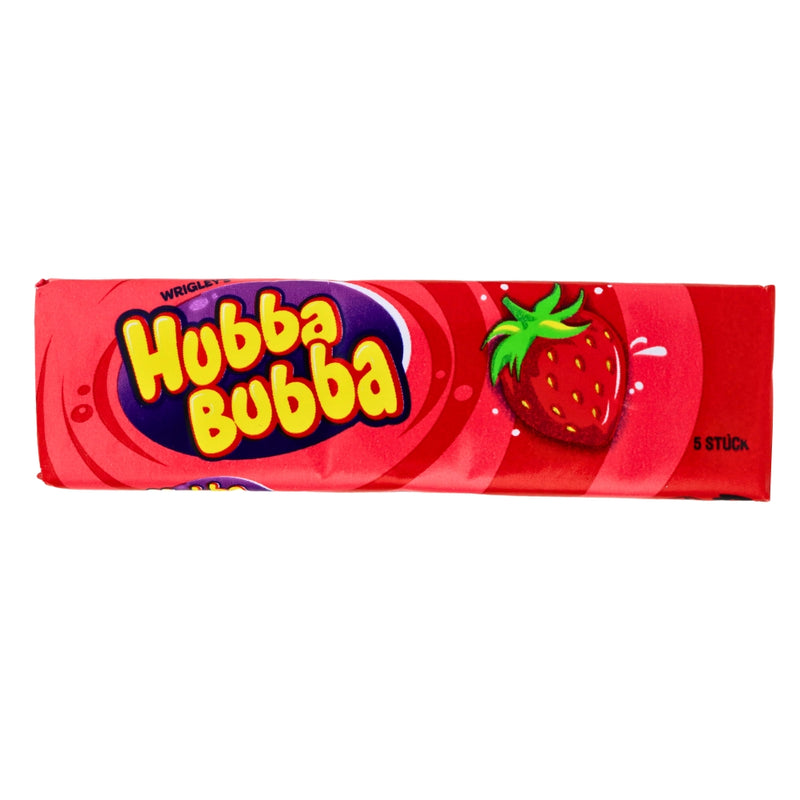 Hubba Bubba Strawberry Bubble Gum - 35g