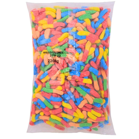 Kervan Sour Neon Worms Gummy Halal Candy
