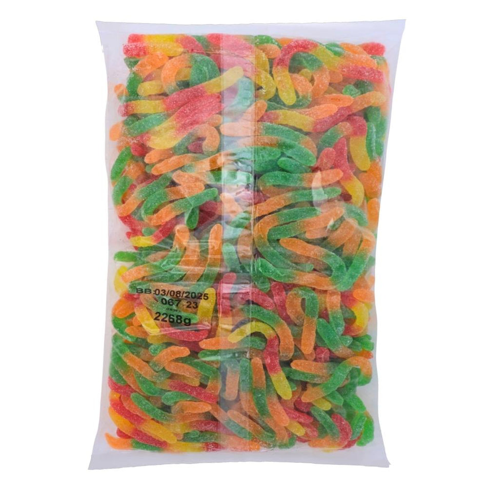 Kervan Sour Worms Gummy Candy-Halal Candy