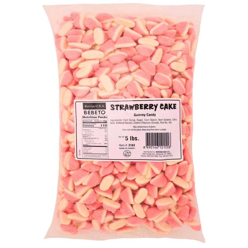 Kervan Strawberry Cake Gummy Candy-Halal Candies Kervan Strawberry Cake Gummy Candy-Halal Candies