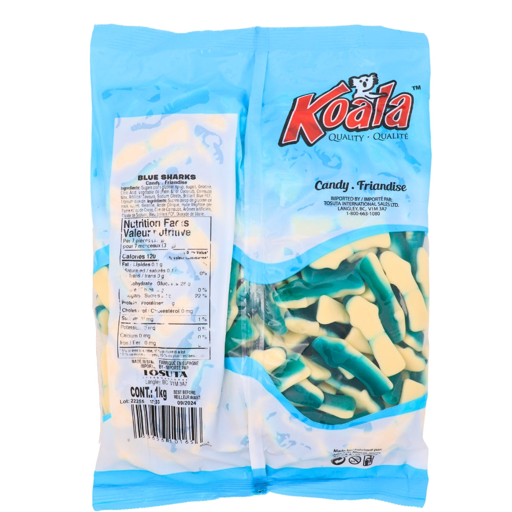 Koala Blue Sharks Gummy Candies Bulk Candy Canada Candy Funhouse CA