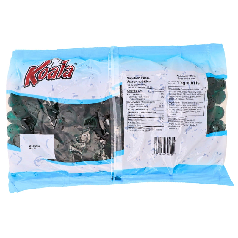 Koala Pineapple Gummies - 1kg Nutrient Facts - Ingredients 