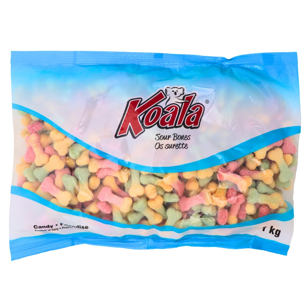 Koala Jumbo Sour Bones Gummy Candies-Bulk Candy Canada