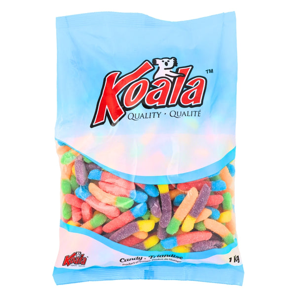 Koala Sour Wee Wigglers Candies-1 kg-Bulk Candy Canada