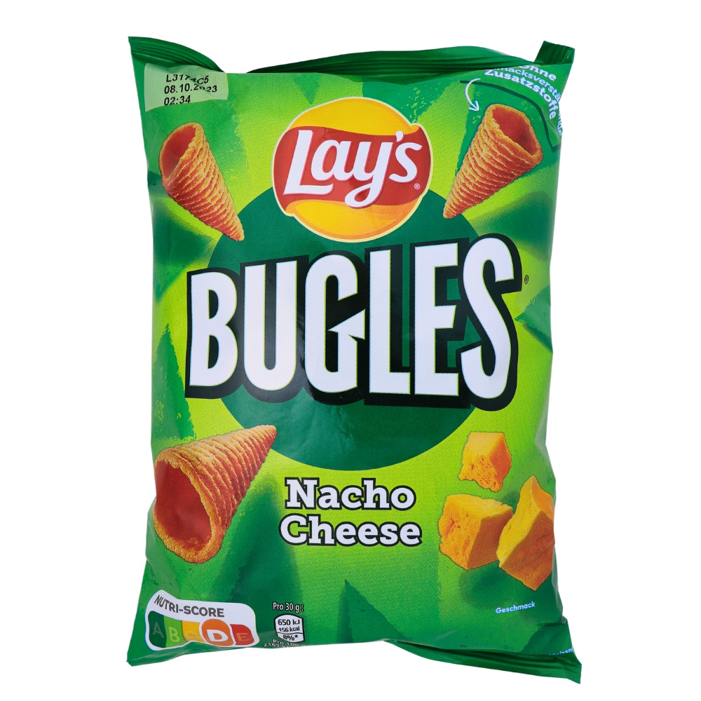 Lays Bugles Nacho Cheese - 95g - Lay's Bugles Nacho Cheese - Flavourful Snack Adventure - Cheesy Goodness - Crunchy Celebration - Nacho Delight - Bold Flavours - Snack Fiesta - Munching Moments - Crunchy Fun - Salsa of Joy