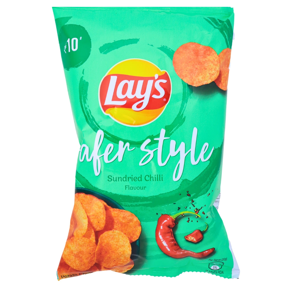 Lays Wafer Style Sundried Chili (India) - 26g