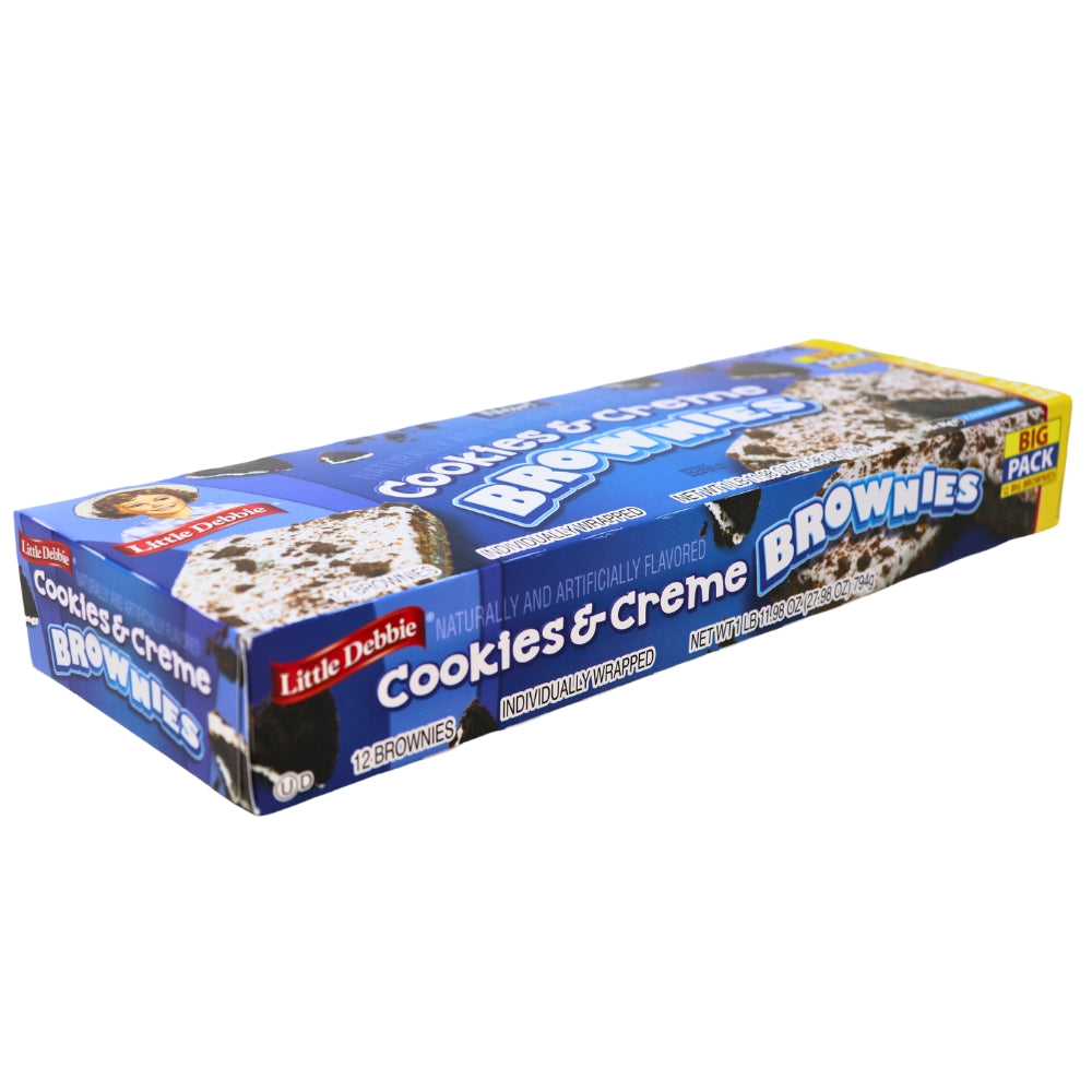 Little Debbie Cookies and Creme Brownies - American Snacks
