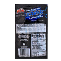 Koala Livewires Blue Raspberry Cream Cables Candy - 100g Nutrition Facts Ingredients
