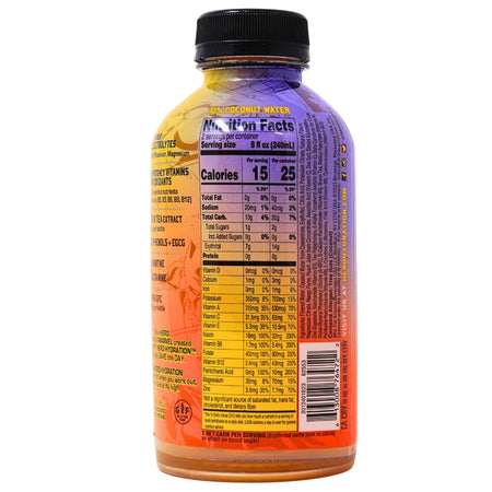 Arizona Marvel Super LXR Hero Hydration Peach Mango - Arizona Drink - Nutrition Facts - Ingredients