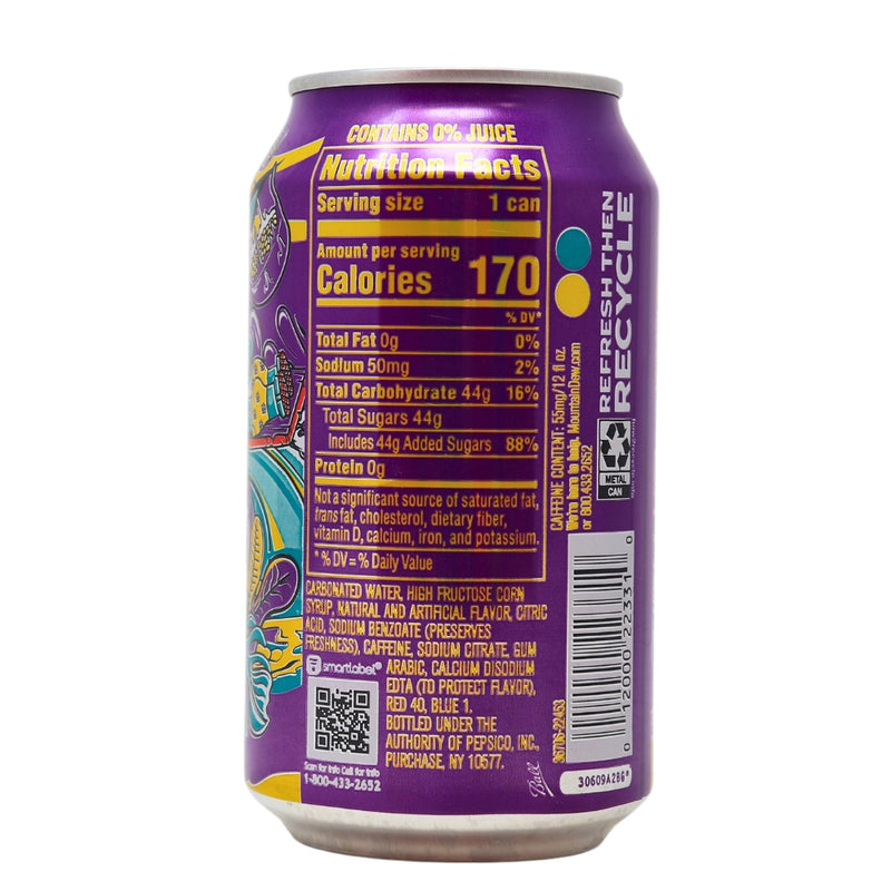 Mountain Dew Passionfruit Punch - 355mL - Mountain Dew Passionfruit Punch - Fruity Frenzy - Tropical Charm - Citrus Awesomeness - Sip of Paradise - Refreshing Beverage - Bold Taste - Tropical Fiesta - Passionfruit Paradise - Burst of Joy - Mountain Dew - Mountain Dew Drink