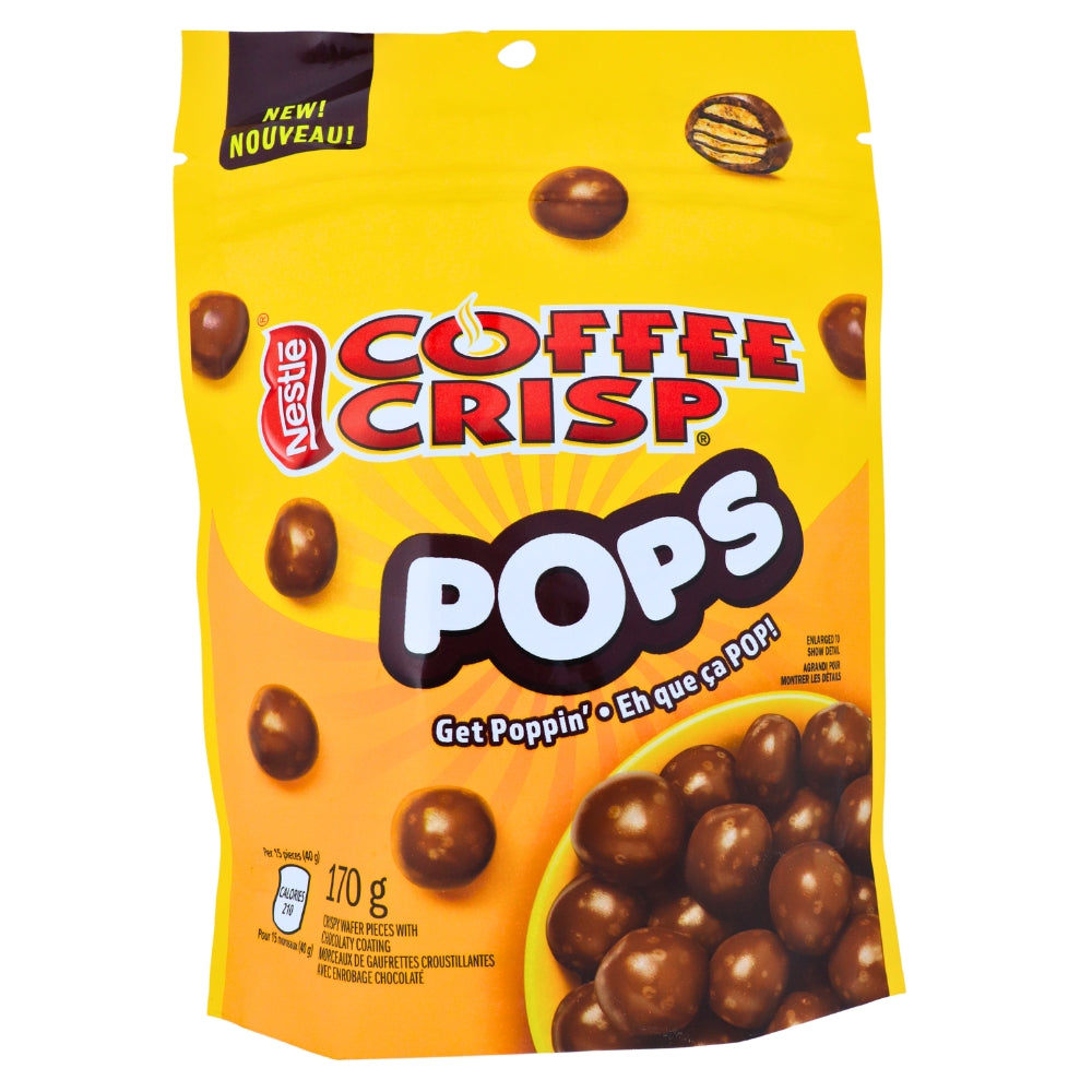 Coffee Crisp Pops - 170g - Coffee Crisp - Canadian Chocolate Bar - Coffee Chocolate
