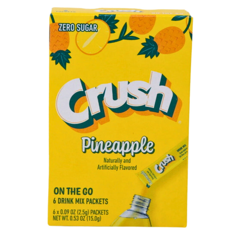 Crush Singles To Go Pineapple Drink Mix - 15g