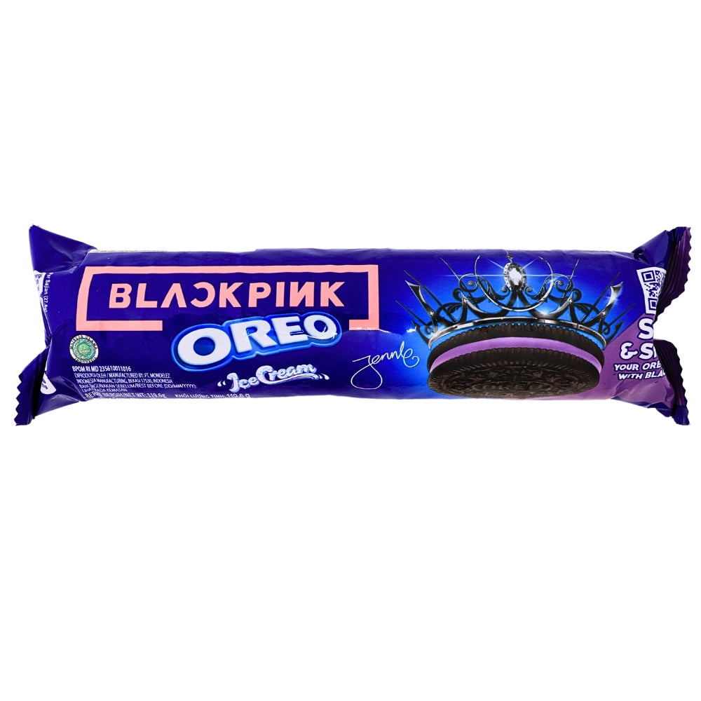 Oreo Blackpink Blueberry Ice Cream - 123g