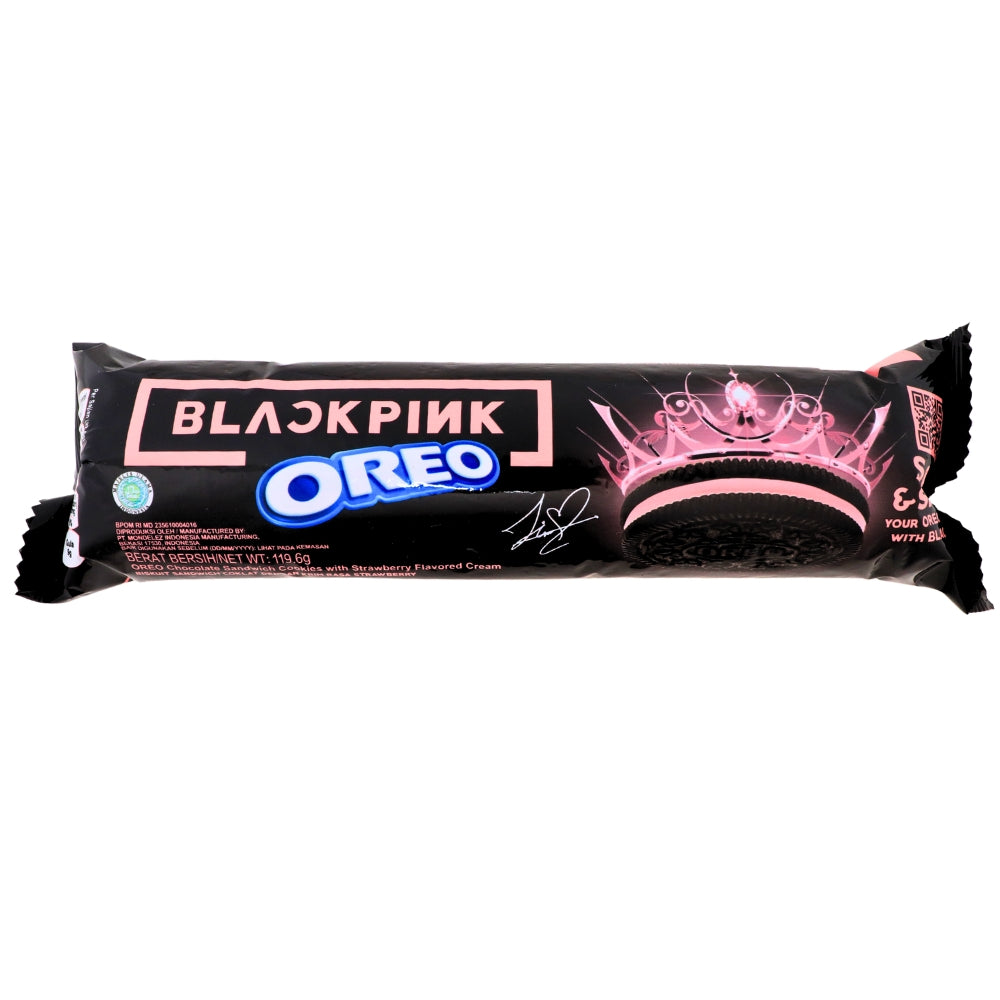Oreo Blackpink Cookies Black Roll 123g | Candy Funhouse – Candy Funhouse CA