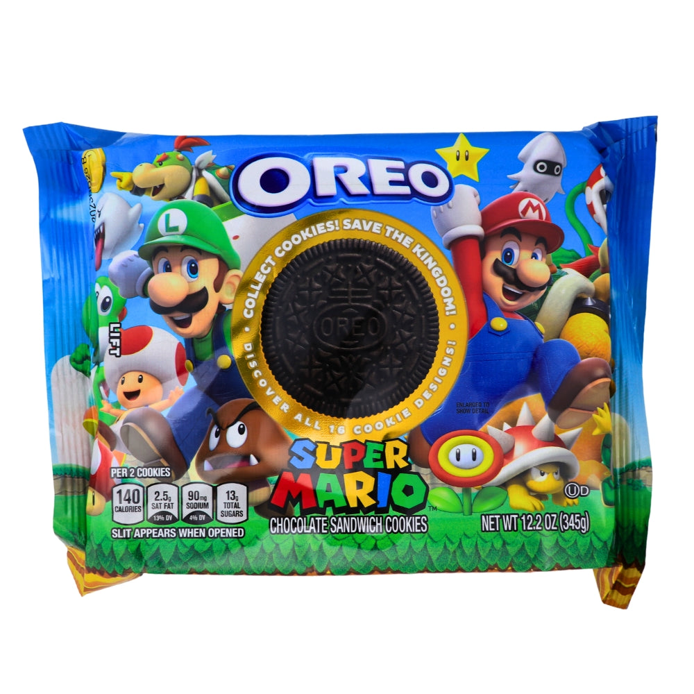 Oreo Super Mario - 12.2oz -  Oreo Cookies - Oreo's - Super Mario Oreos - Oreos Super Mario