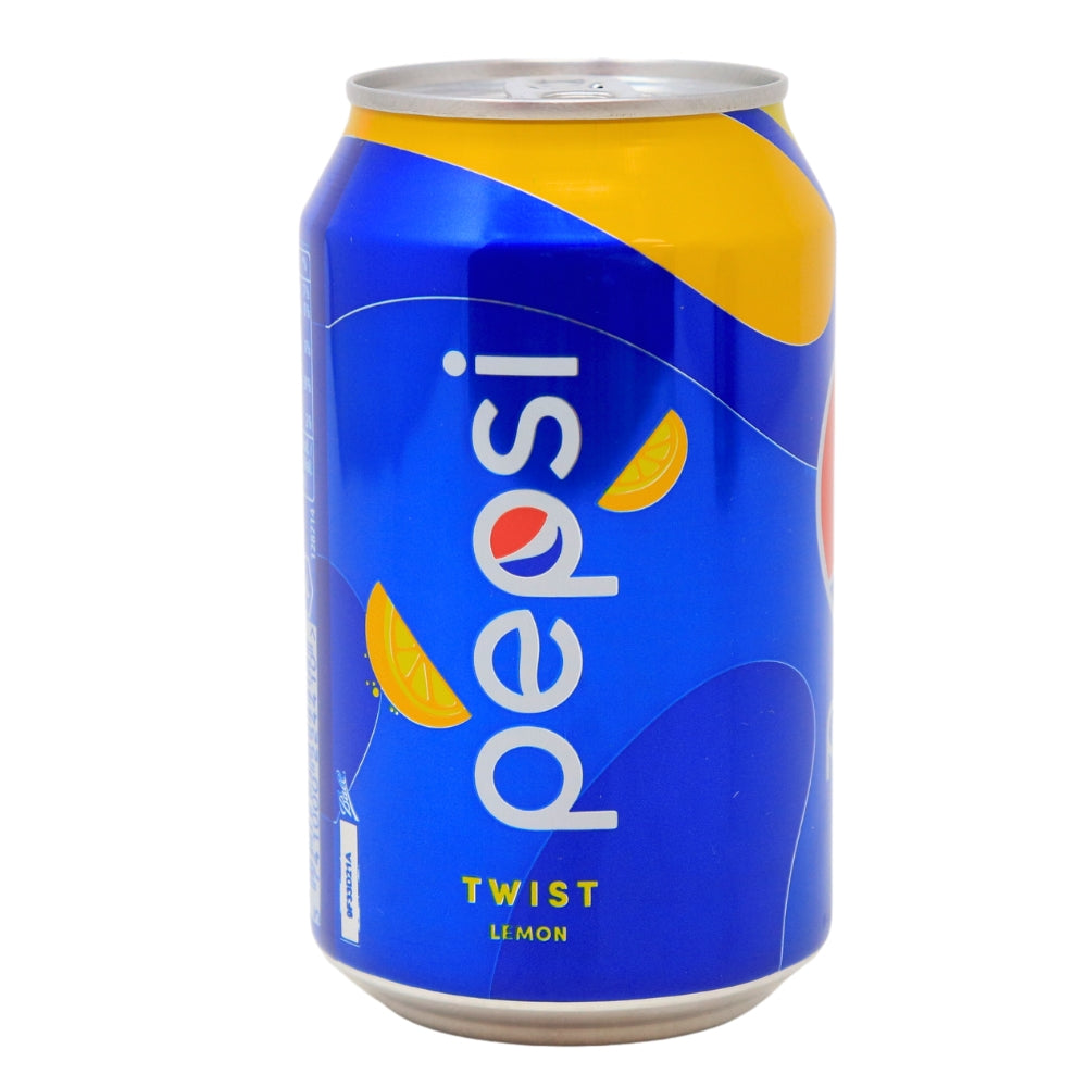 Pepsi Twist - 330mL - Pepsi Twist - Zesty Zing - Splash of Lemon - Fizzy Fun - Twisty Thirst - Bold Flavours - Refreshing Adventure - Citrusy Delight - Soda Jam - Sip-Worthy Dance Party
