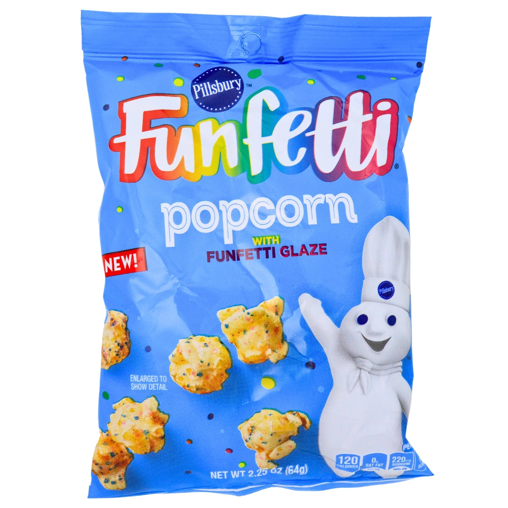 Funretti Pillsbury Funfetti Popcorn - 2.25oz | Candy Funhouse โ Candy Funhouse CA