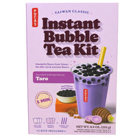 Pocas DIY Bubble Tea Kit Taro 3 Pack -  9oz - Pocas - Pocas Bubble Tea - Bubble Tea - Do It Yourself