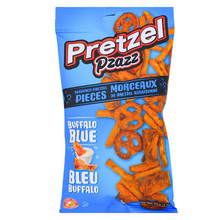 Pretzel Pzazz Buffalo Blue Cheese - 56g, Pretzel Pzazz, Buffalo Blue Cheese Pretzel Pzazz