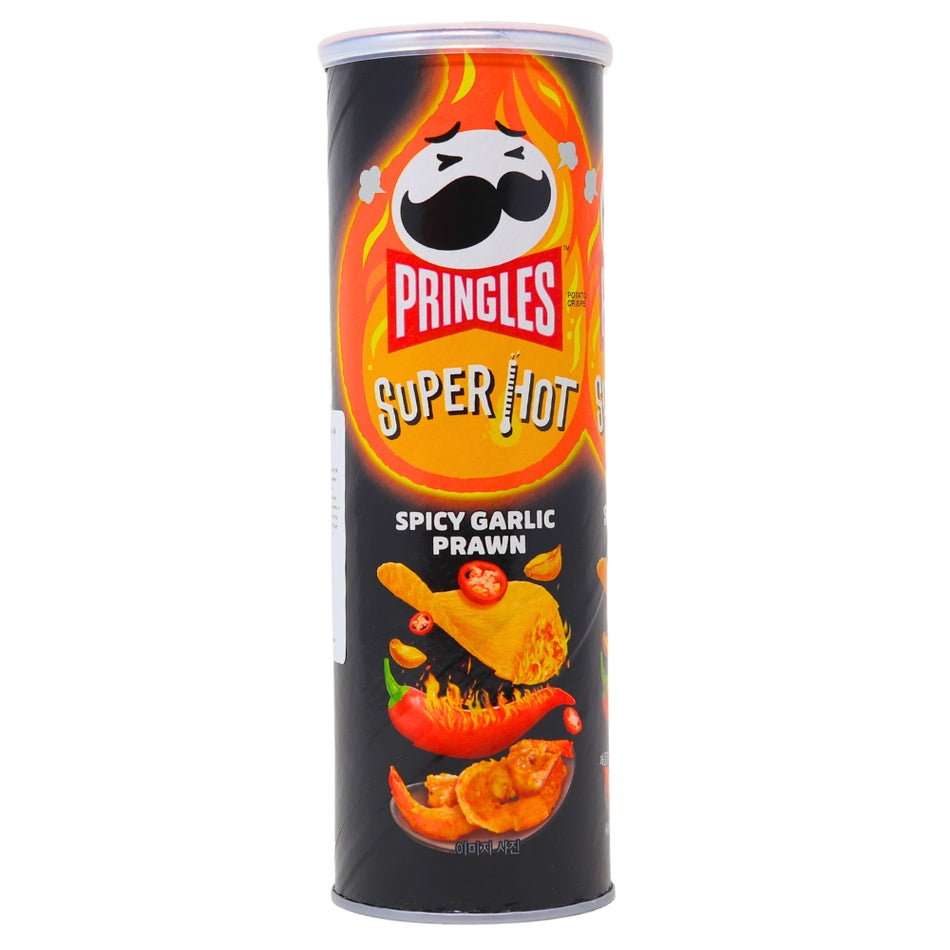 Pringles Spicy Garlic Shrimp  - 110g (Korea) - Pringles Spicy Garlic Shrimp (Korea) - Seafood Symphony - Spicy Kick - Shrimp-tastic Crunch - Flavour Adventure - Bold Taste - Crispy Tribute - Spice Fiesta - Delightful Munch - Cha-cha of Joy - Pringles - Pringles Spicy Garlic - Pringles Shrimp - Korean Snack