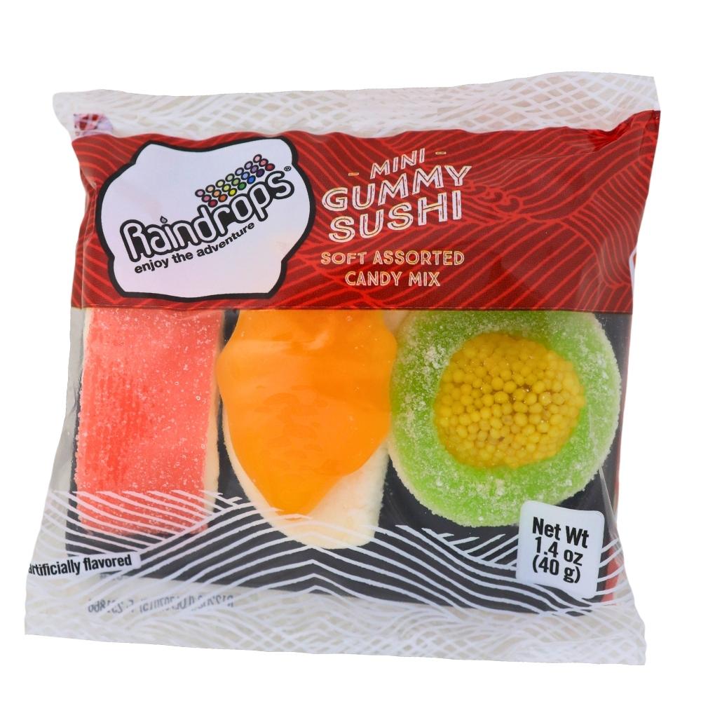 Raindrops Mini Gummy Sushi (3 pieces) - 40g