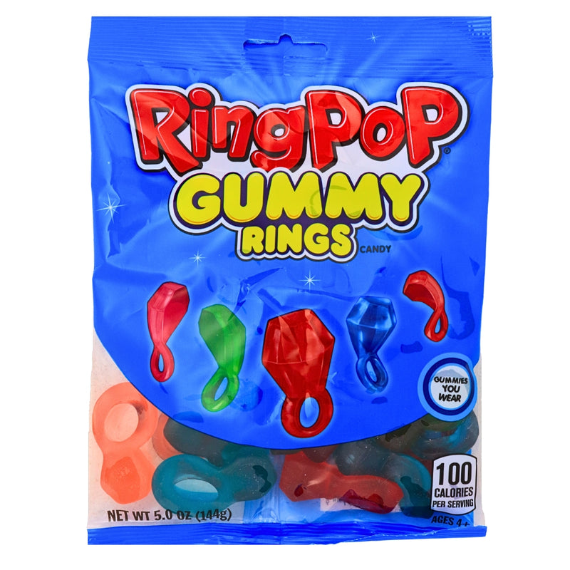Ring Pop Gummies Rings - 5.07oz