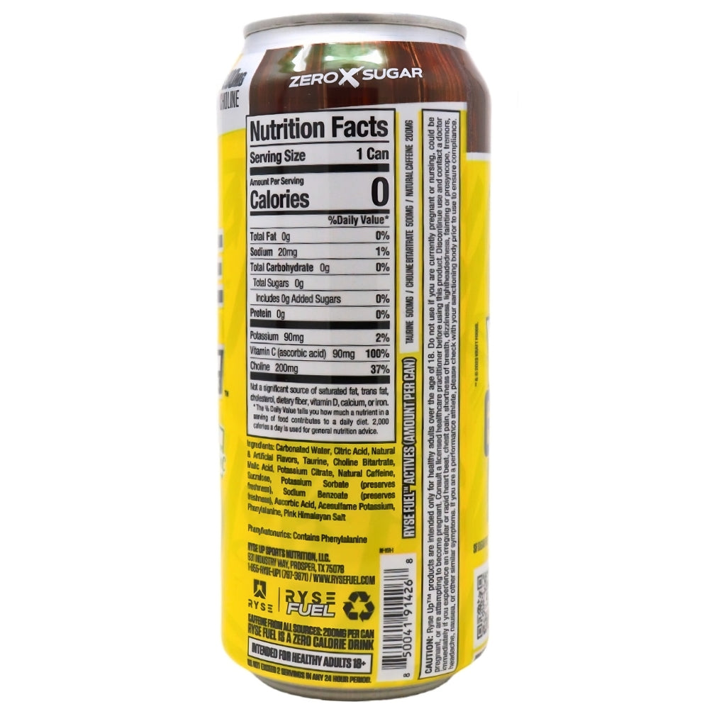 Ryse Energy Drink Country Time Lemonade - 473mL